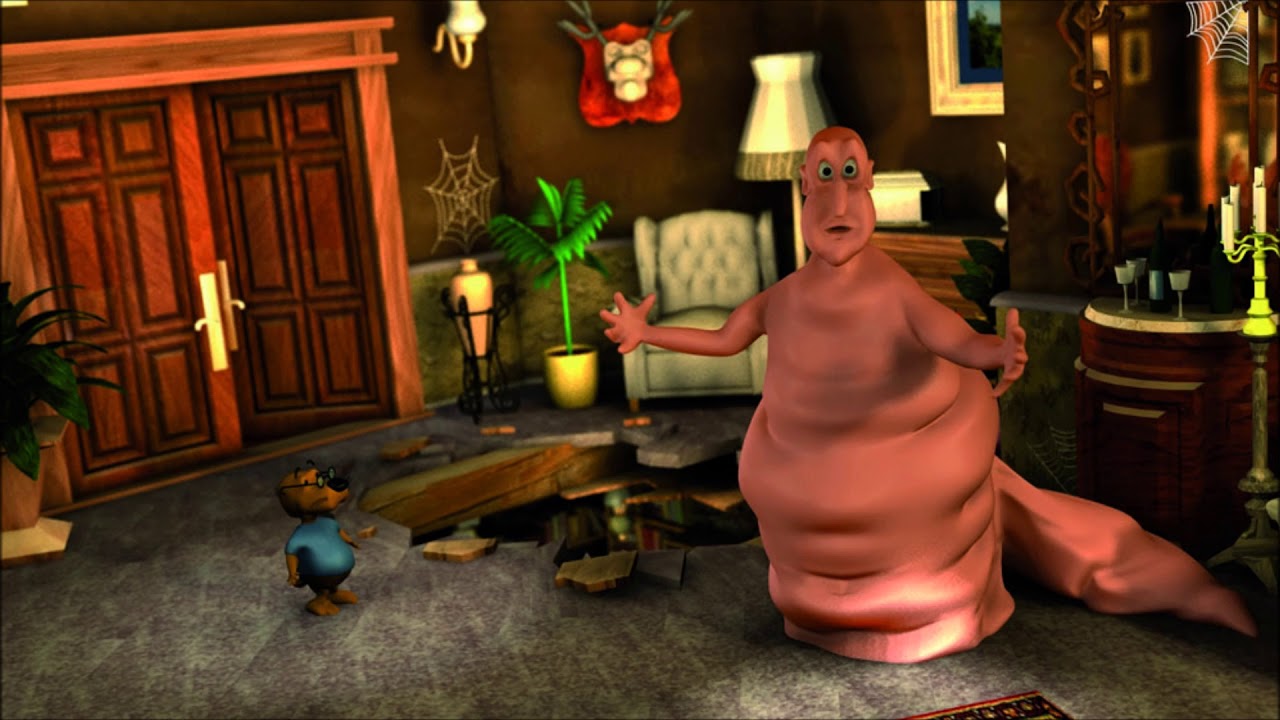 Globgogabgalab but all  the   pauses    are     uncomfortably      long