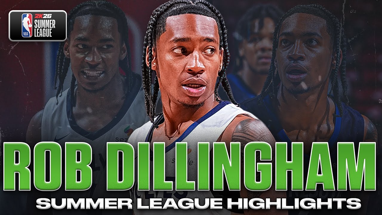 Rob Dillingham Summer League Highlights | Minnesota Timberwolves