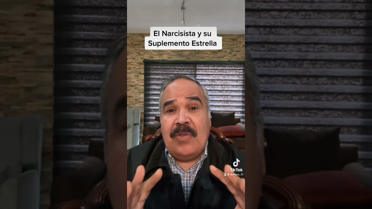El Narcisista y su Suplemento Estrella