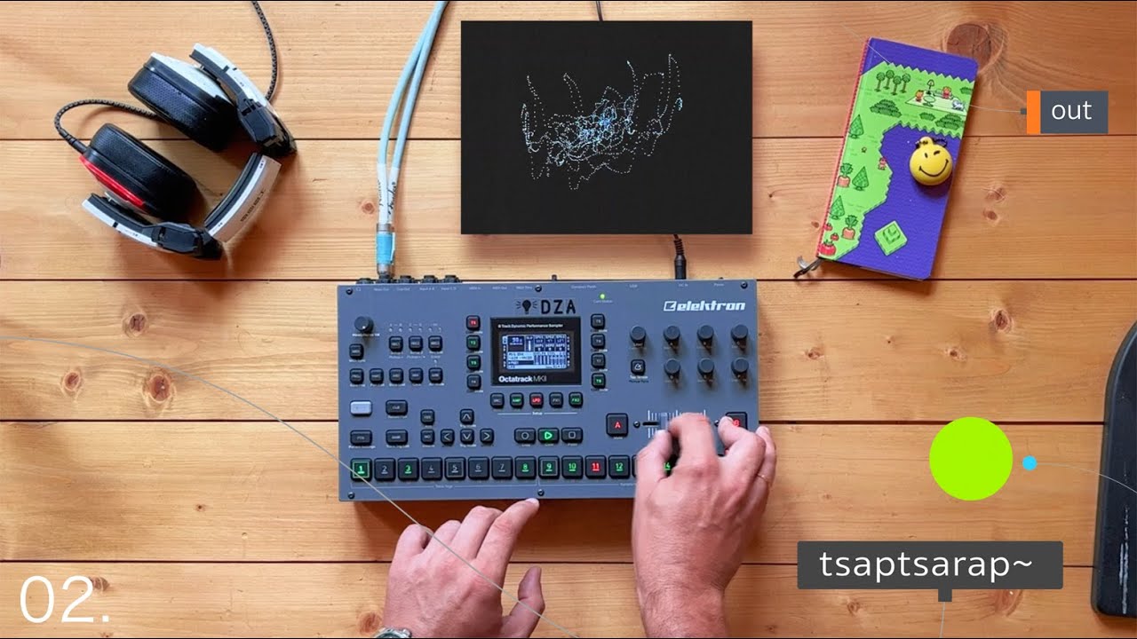 DZA - tsaptsarap~ [ octatrack mk2 , glitch hip-hop ]