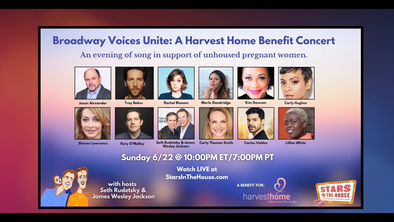 Broadway Voices Unite: A Harvest Home Benefit Concert