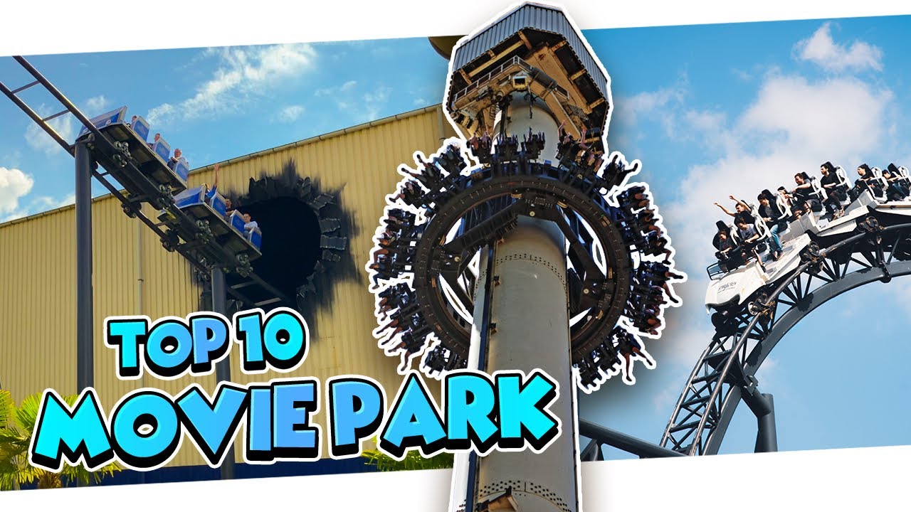 Top 10 Attraktionen im Movie Park Germany 2025