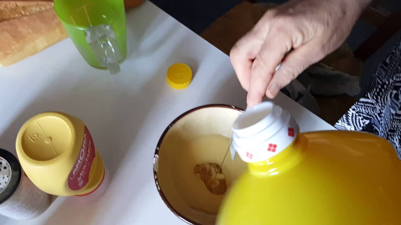 Vinaigrette maison simple mais très bonne !