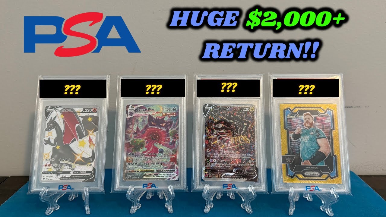 AMAZING $2,000+ PSA GRADED POKEMON CARD RETURN + Pokemon Card Opening!!