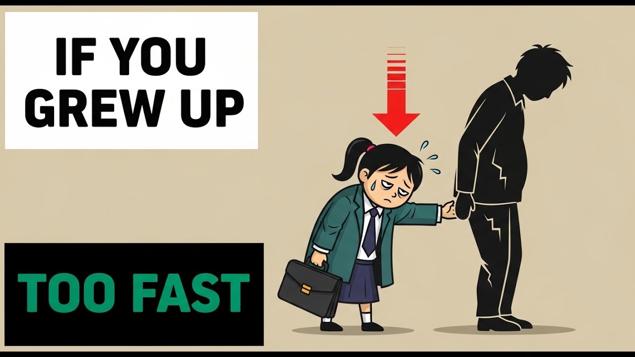 The psychology of a child who became mature too fast