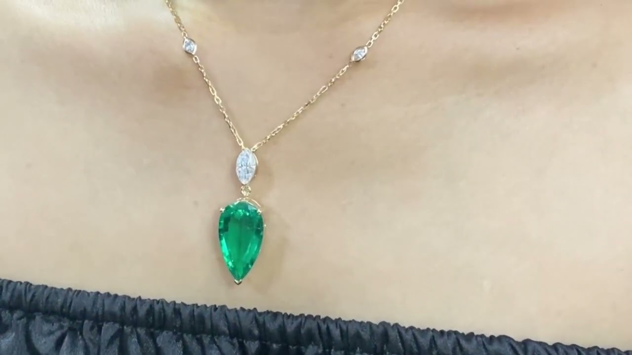 Enchanted Emerald: Customized Pendant 
