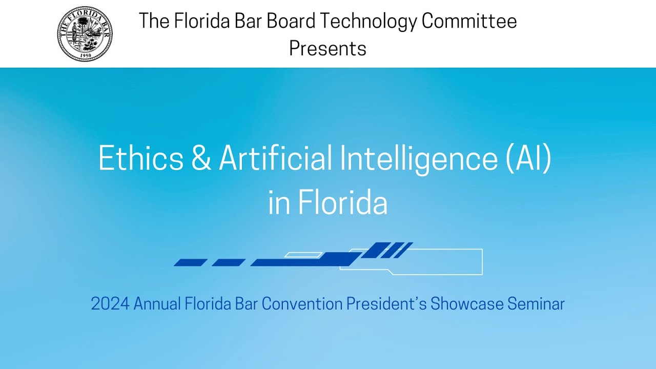 Ethics & Artificial Intelligence (AI) in Florida
