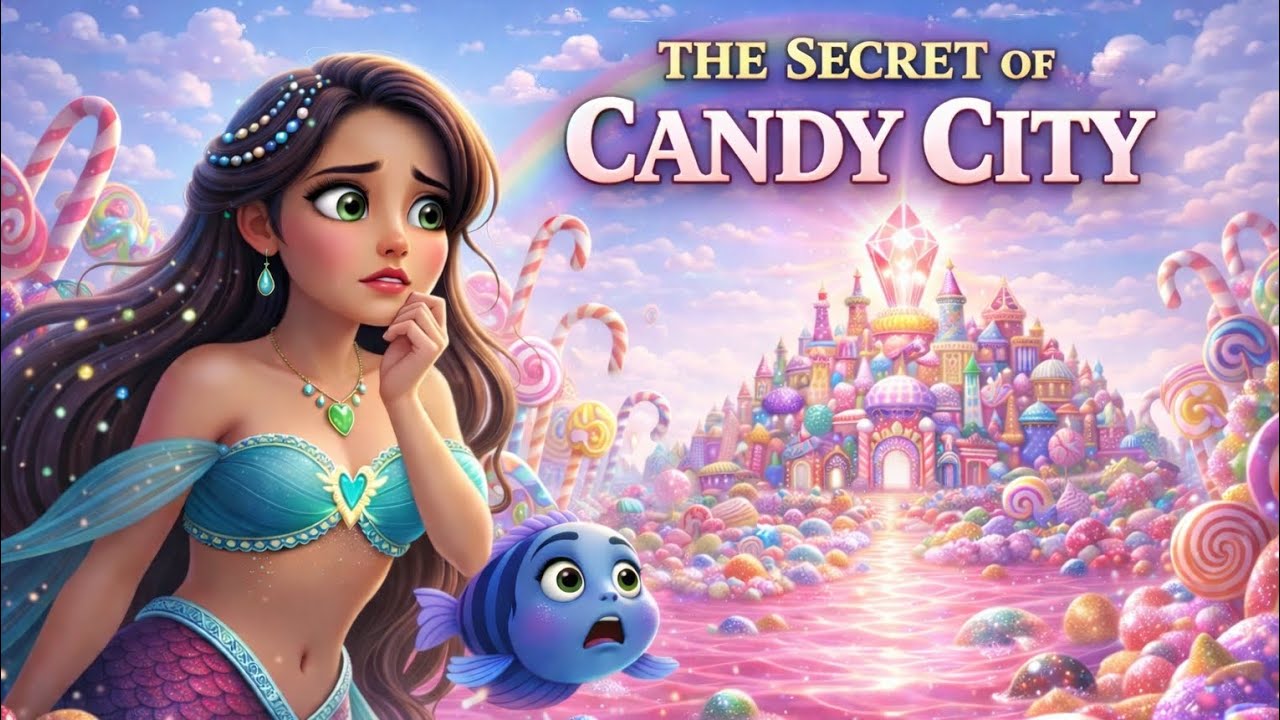 The Secret of Candy City 🍬✨ Ocean Adventure | Mermaid Adventure 🌊🧜‍♀️