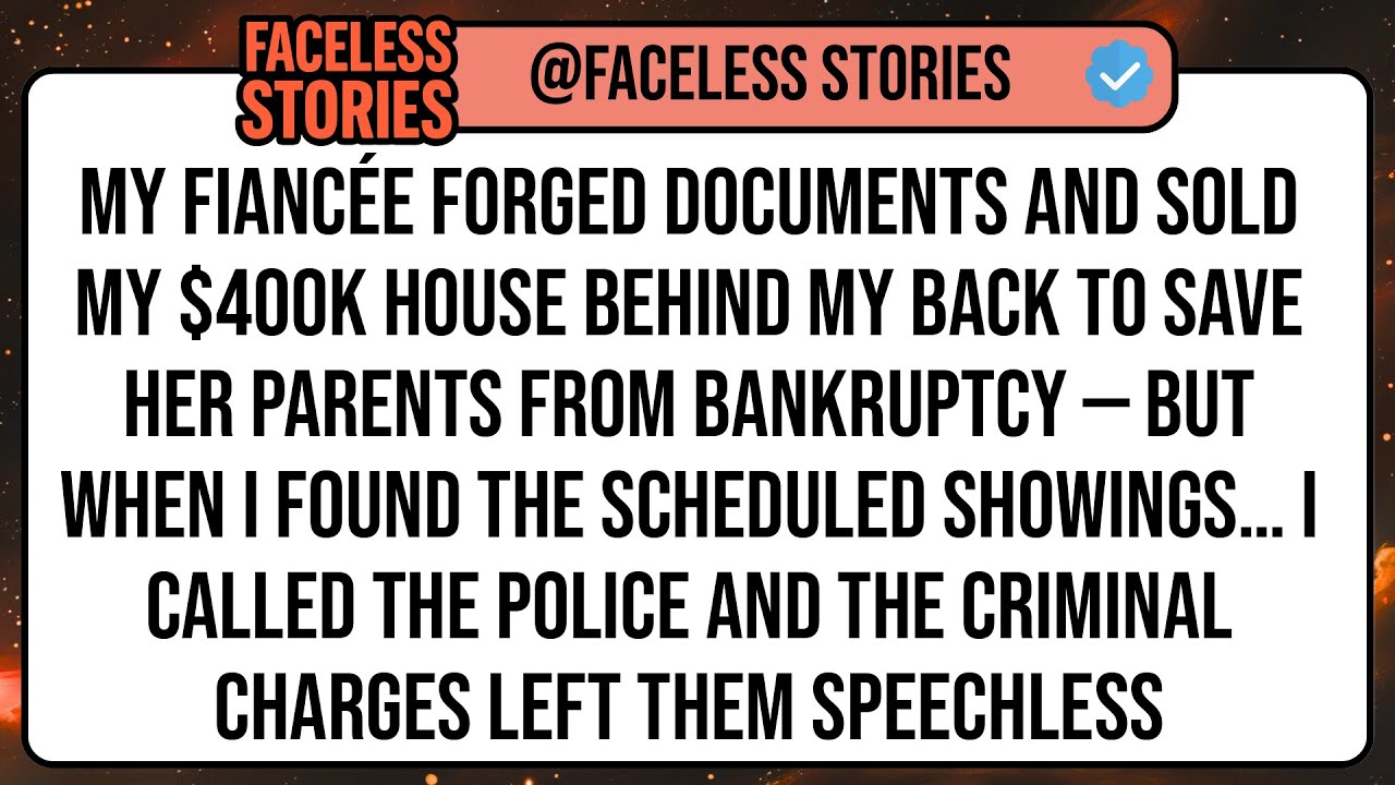 My Fiancée Forged Documents And Sold My $400K House Behind My Back To Save Her Parents From ...
