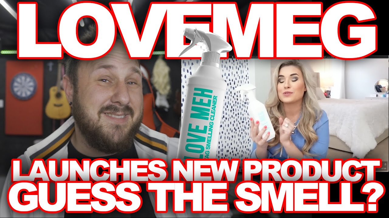 LoveMeg Unveils Her New Product Everyone Already Knew About | Cries | Guess The Smell?