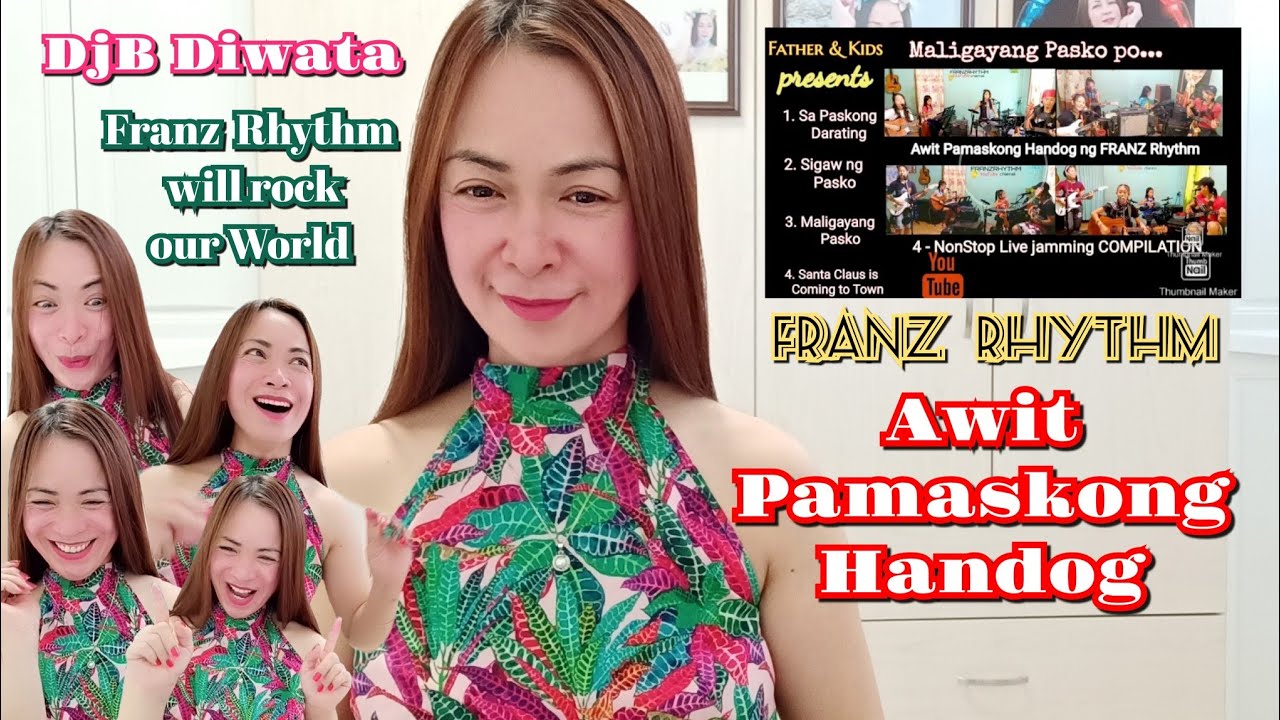 4 Nonstop Awit Pamasko - Franz Rhythm | DjB Diwata Napa Rock & Roll