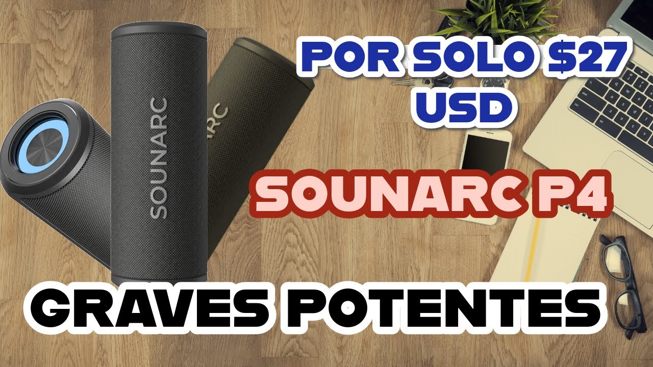BOCINA PORTATIL SOUNARC P4 | LO MEJOR POR BAJO COSTO