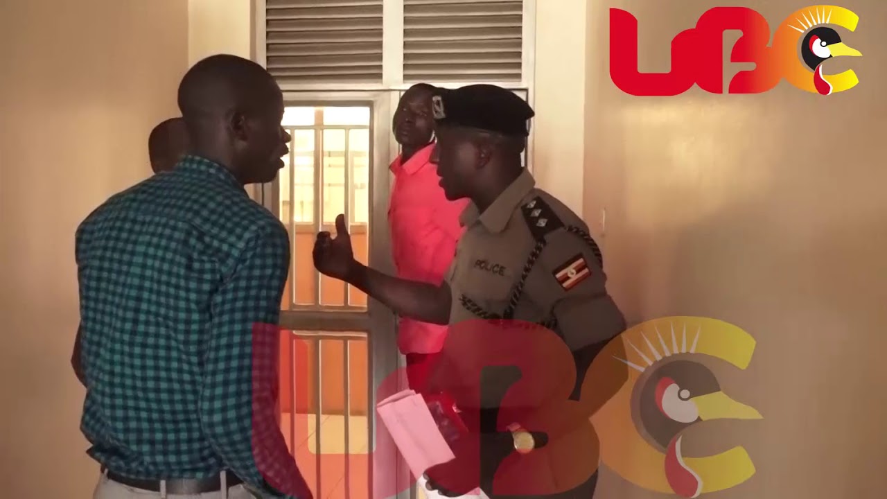 Afande Kirumira appears before the police court sitting at Police headquarters.