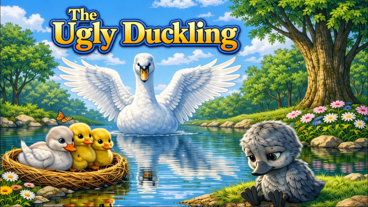 The Ugly Duckling | Full Story | Fairytale | Bedtime Stories For Kids @kidsStorySpell