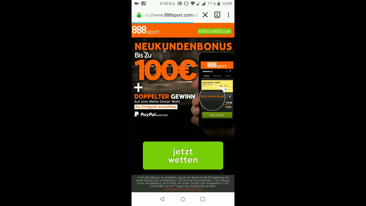 888sport App im Test
