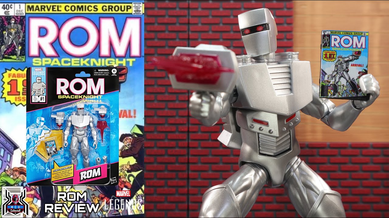 Marvel Legends ROM the SPACEKNIGHT Hasbro Mini Comic Wave Figure Review
