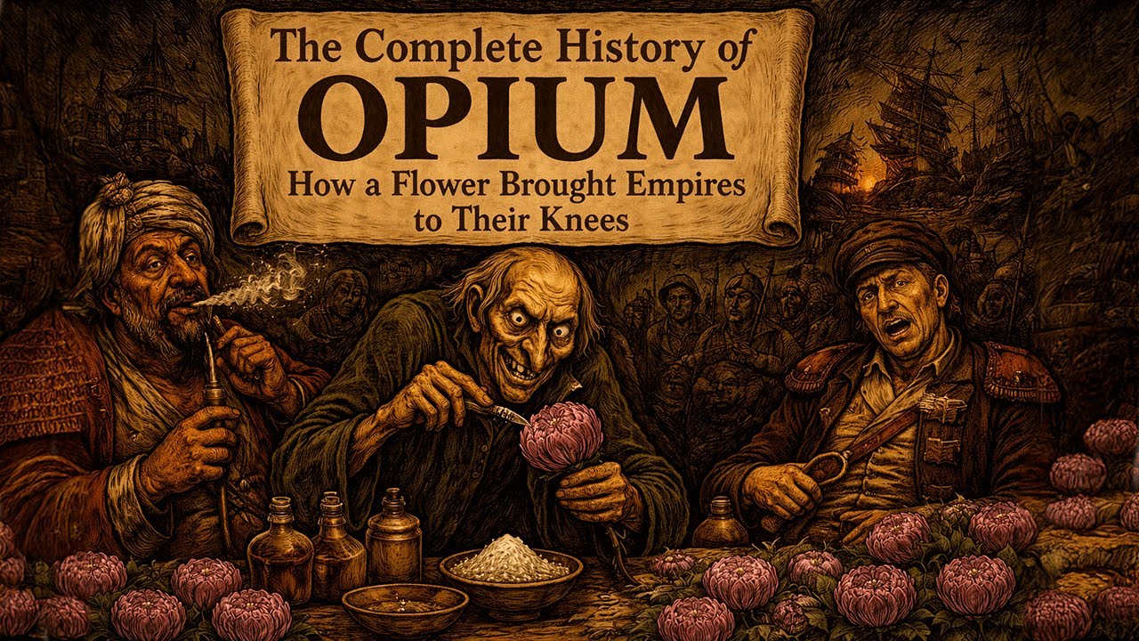 The Complete History of OPIUM: The Addiction That Changed World History | History For Sleep