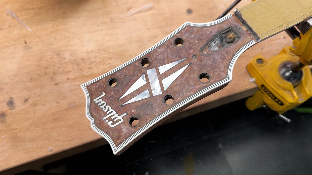 Restoring a Burned Gibson Les Paul – Bringing It Back to Life. Part 5