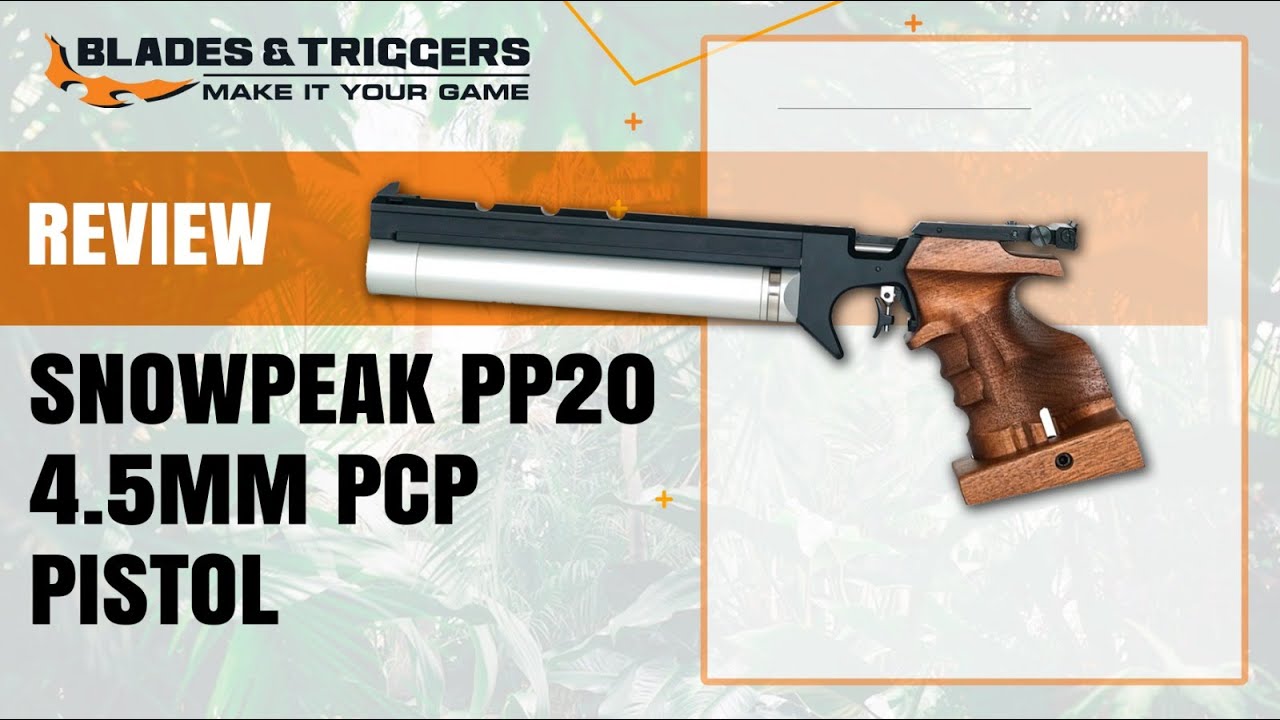 Snow Peak PP20 4.5mm Pcp Pistol Review