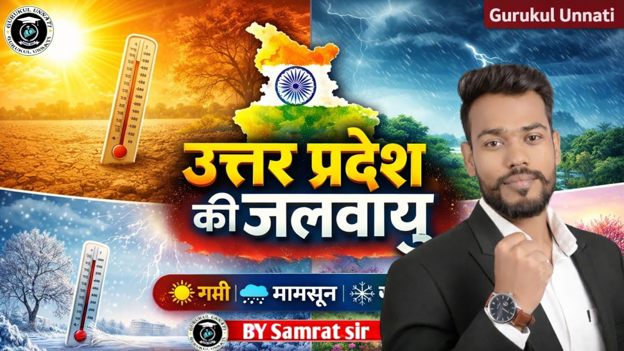 Uttar Pradesh ki Jalvayu