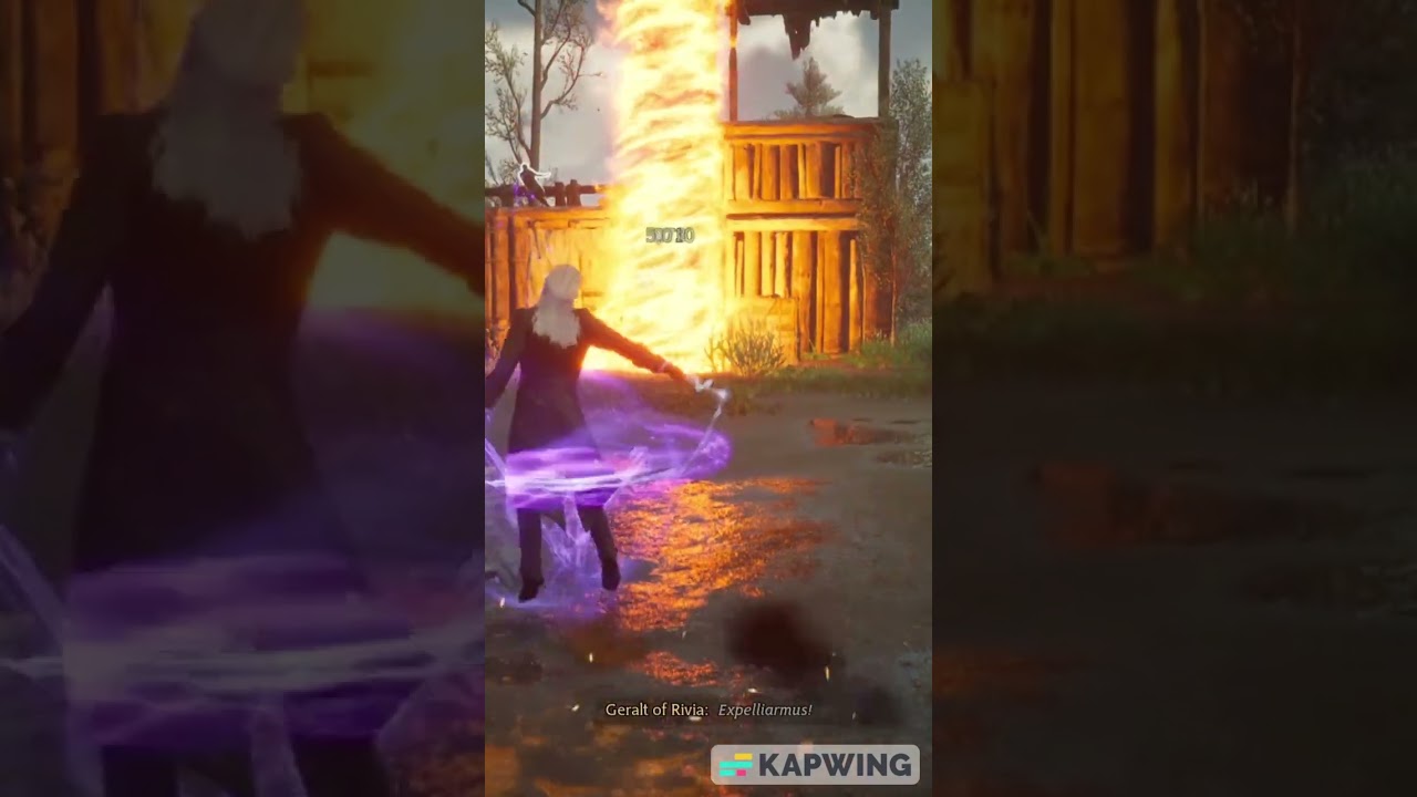 Expelliarmus on Poacher Executioner. Hogwarts Legacy