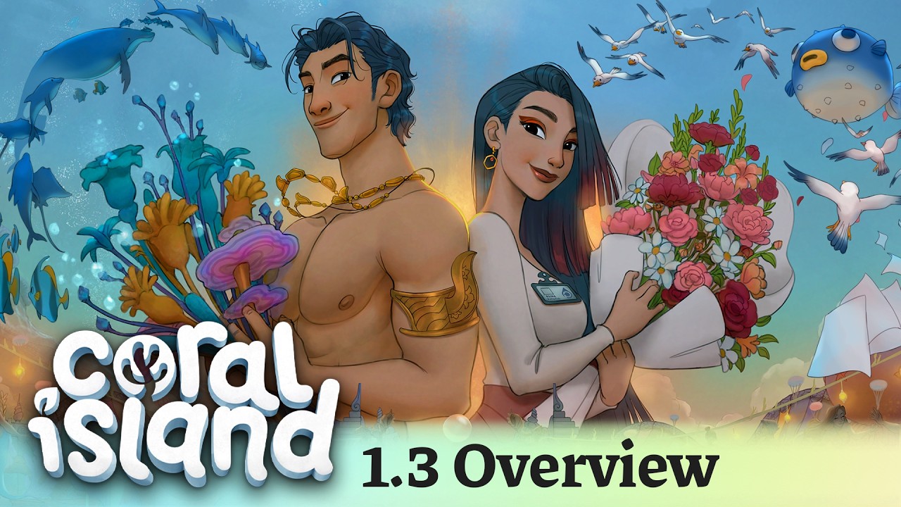 Обзор геймплея Coral Island 1.3: &laquo;Океан и поцелуи&raquo;
