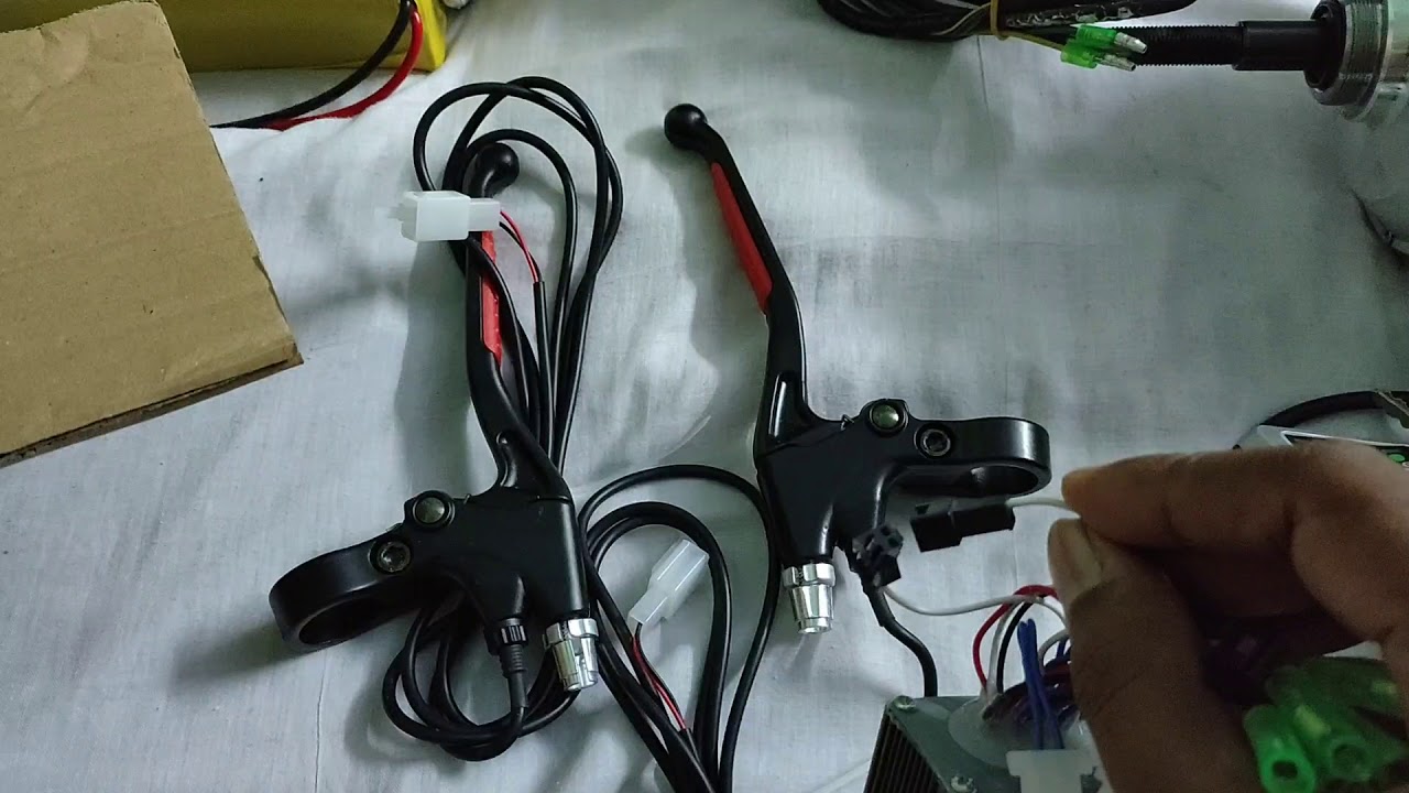 E bike hub motor kit, 350 watt hub motor kit, with self charging controller,