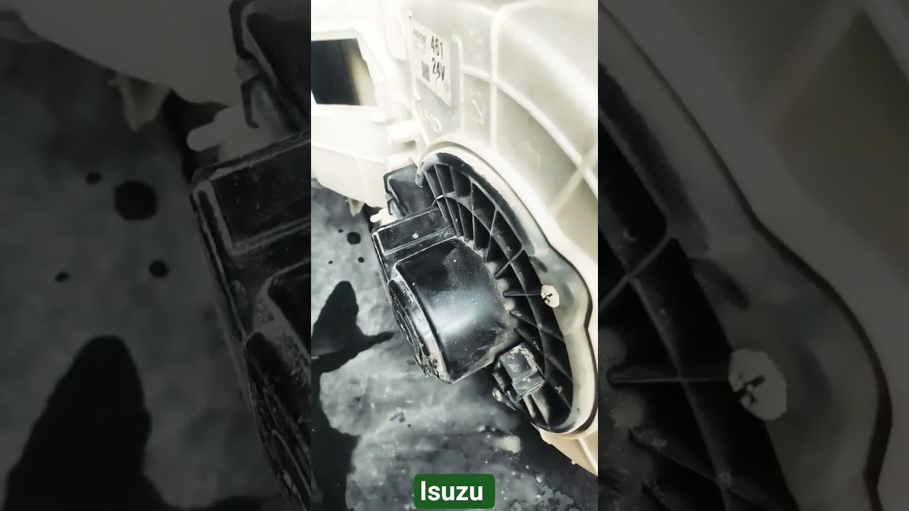 Isuzu 3 Ton Pic Up AC coil and blower location 