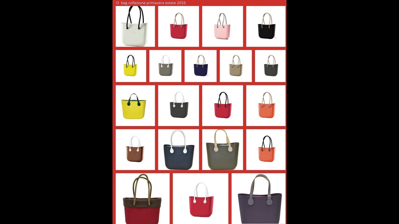 Borse O bag collezione primavera estate 2016