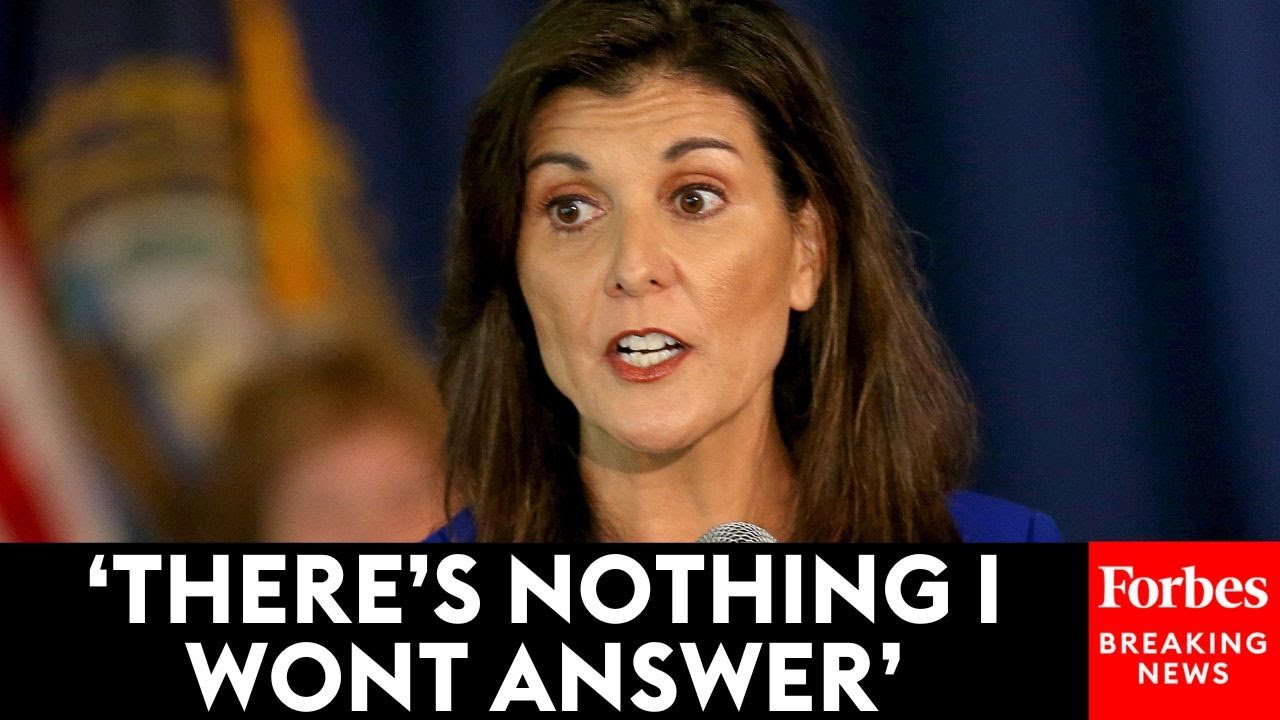 Nikki Haley Takes Questions From Voters At a Town Hall In Burlington, Iowa