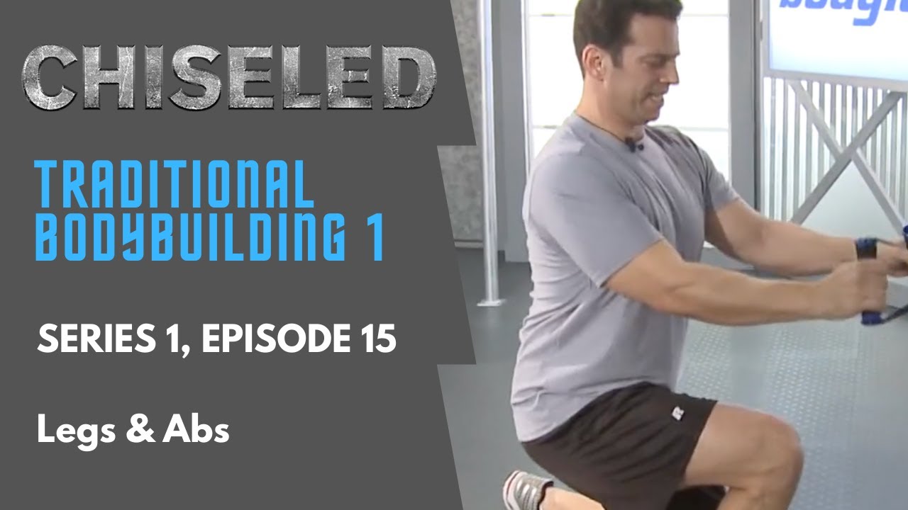 Crazy Effective!! - LEGS WORKOUT AT HOME WITH WORKOUT BANDS | CHISELED 15