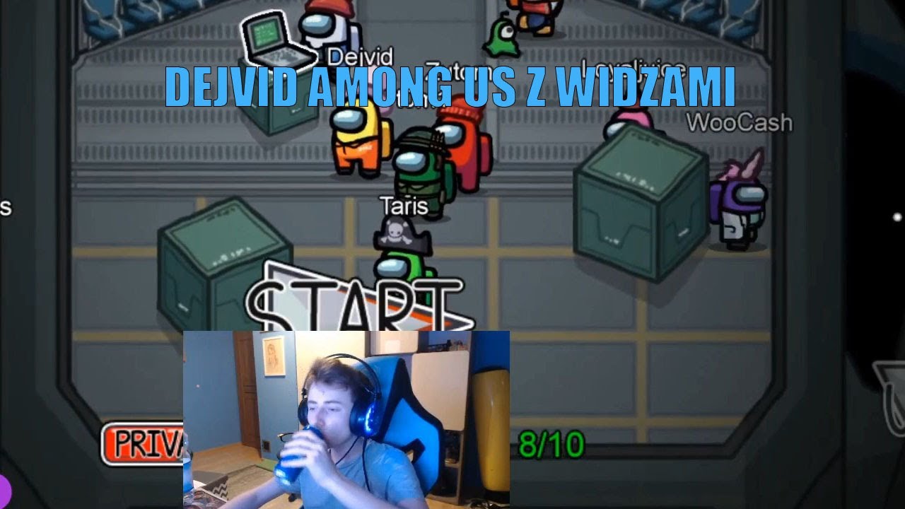 DEJVID|  AMONG US Z WIDZAMI 1/2