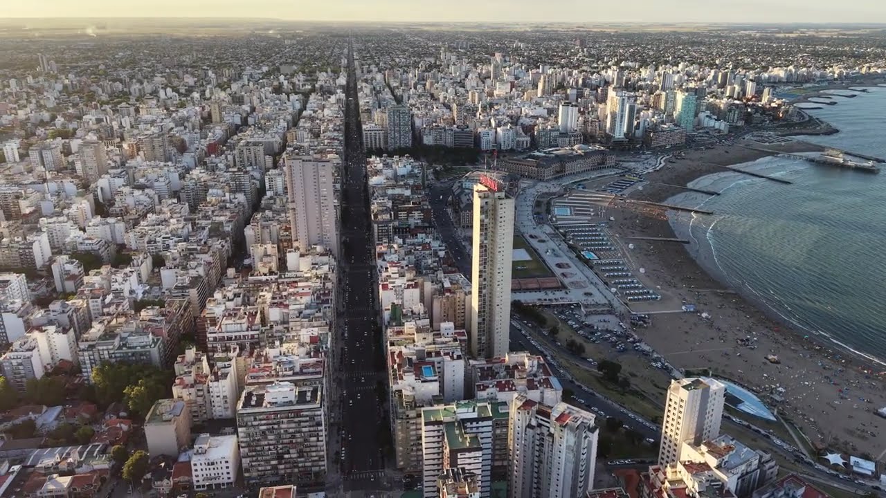 Mar del Plata – 360° La Ciudad desde la Loma de Colón (Drone)