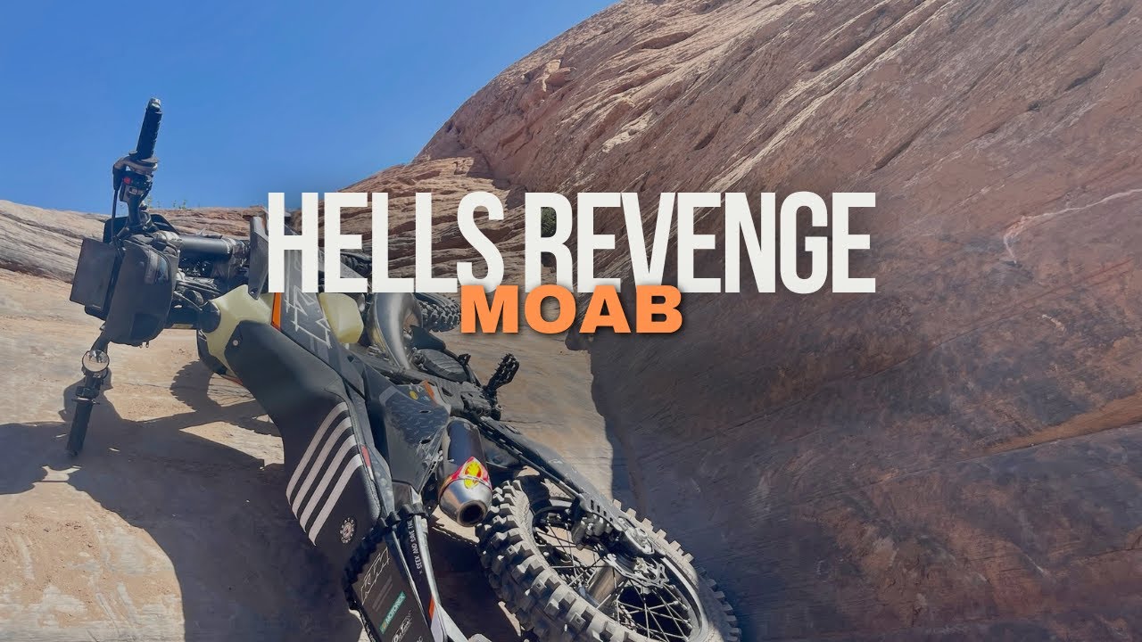 Kove 450's & KTM's Take On Moab's Hells Revenge Trail ... April 2025!!