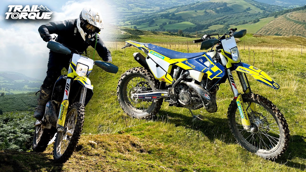 Back in Wales! - Clatter WOR Event Enduro Play Day | Husqvarna TE300i (4K)