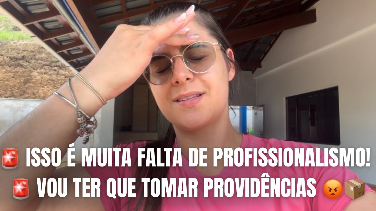 ESPEREI, TIVE PACIÊNCIA, MAS ISSO JÁ VIROU DESCASO. CHEGA!