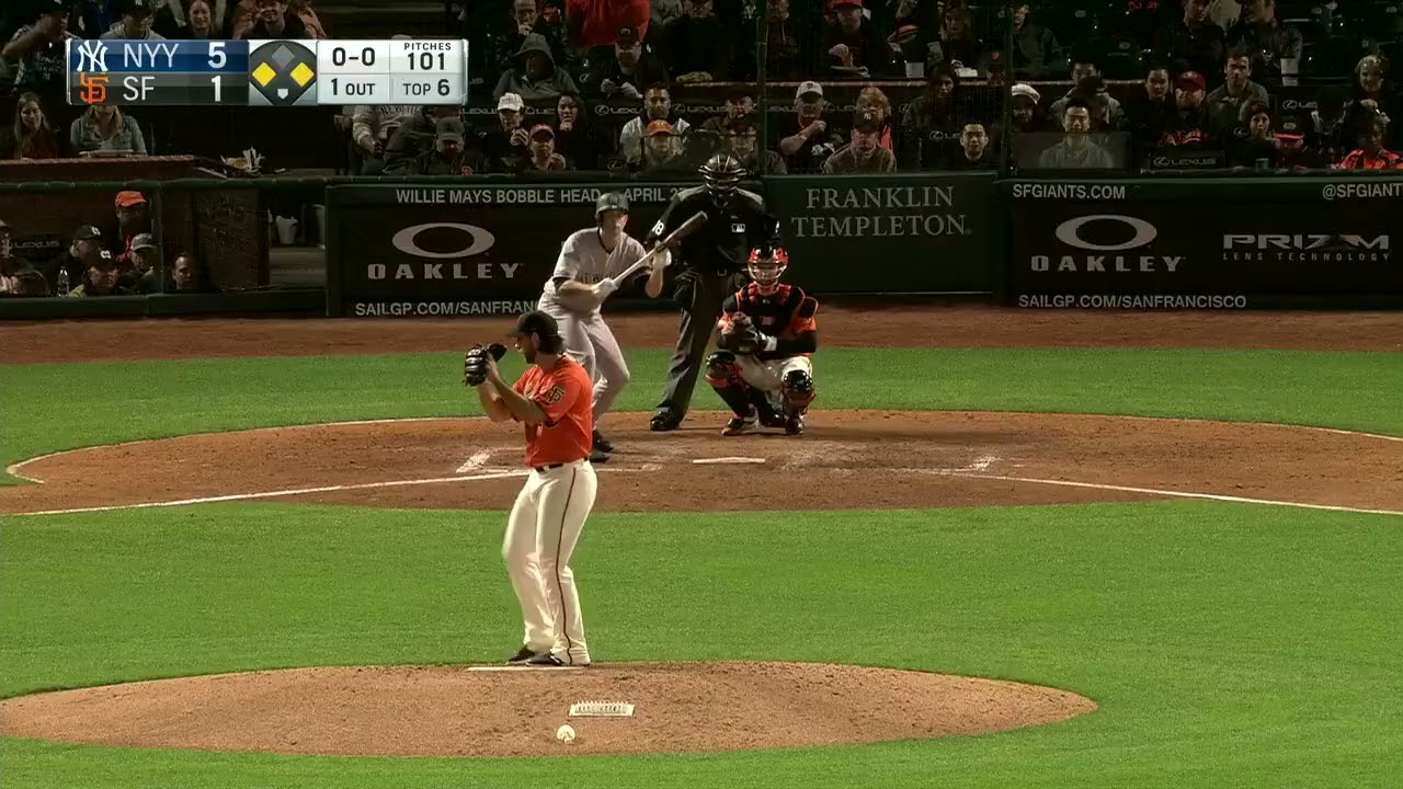 Every foul bunt from an AL pitcher who never made an All Star Game against lefty pitchers since 2016