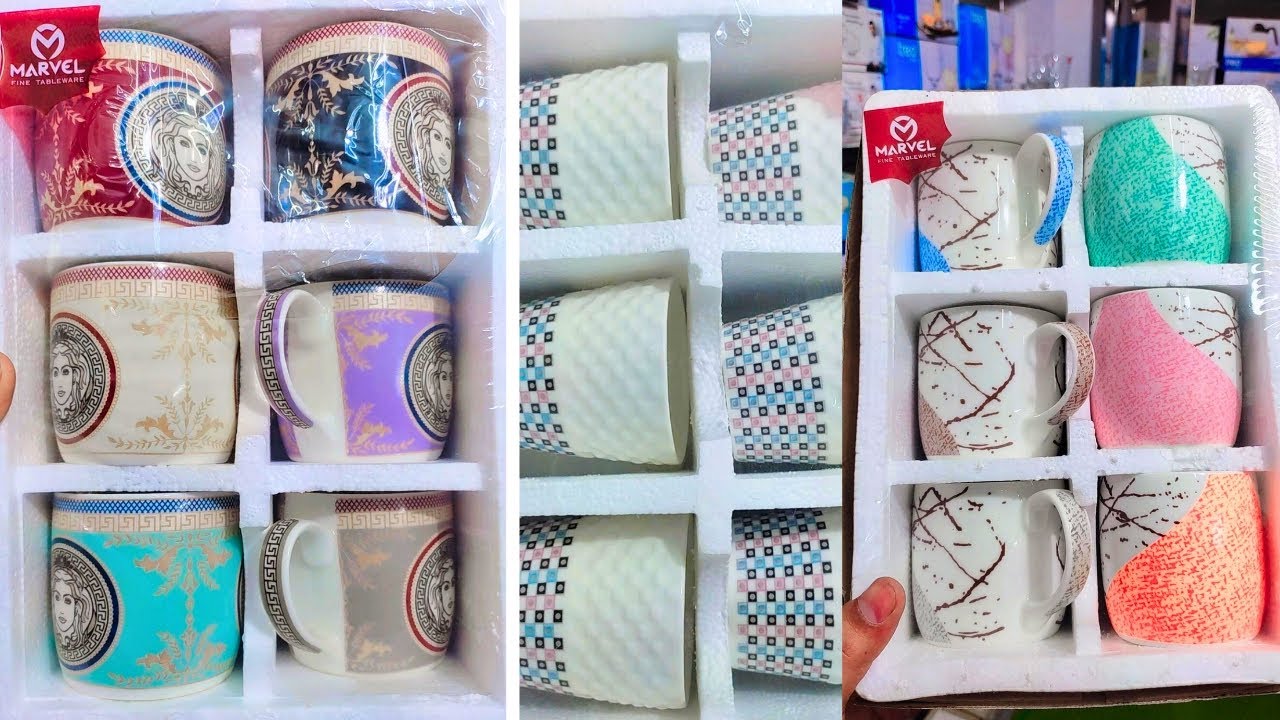 Marvel Coffee Mug, Tea Mug Set 😍🥰 #mugs #youtube #coffeemug #teacup #wholesale