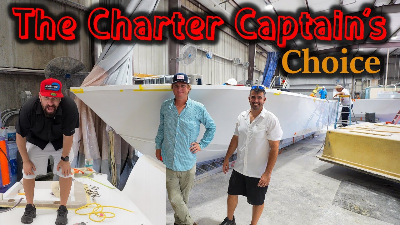 Latitude Tournament Boats Factory Tour. This Small Builder is Capturing the Charter Boat Market!