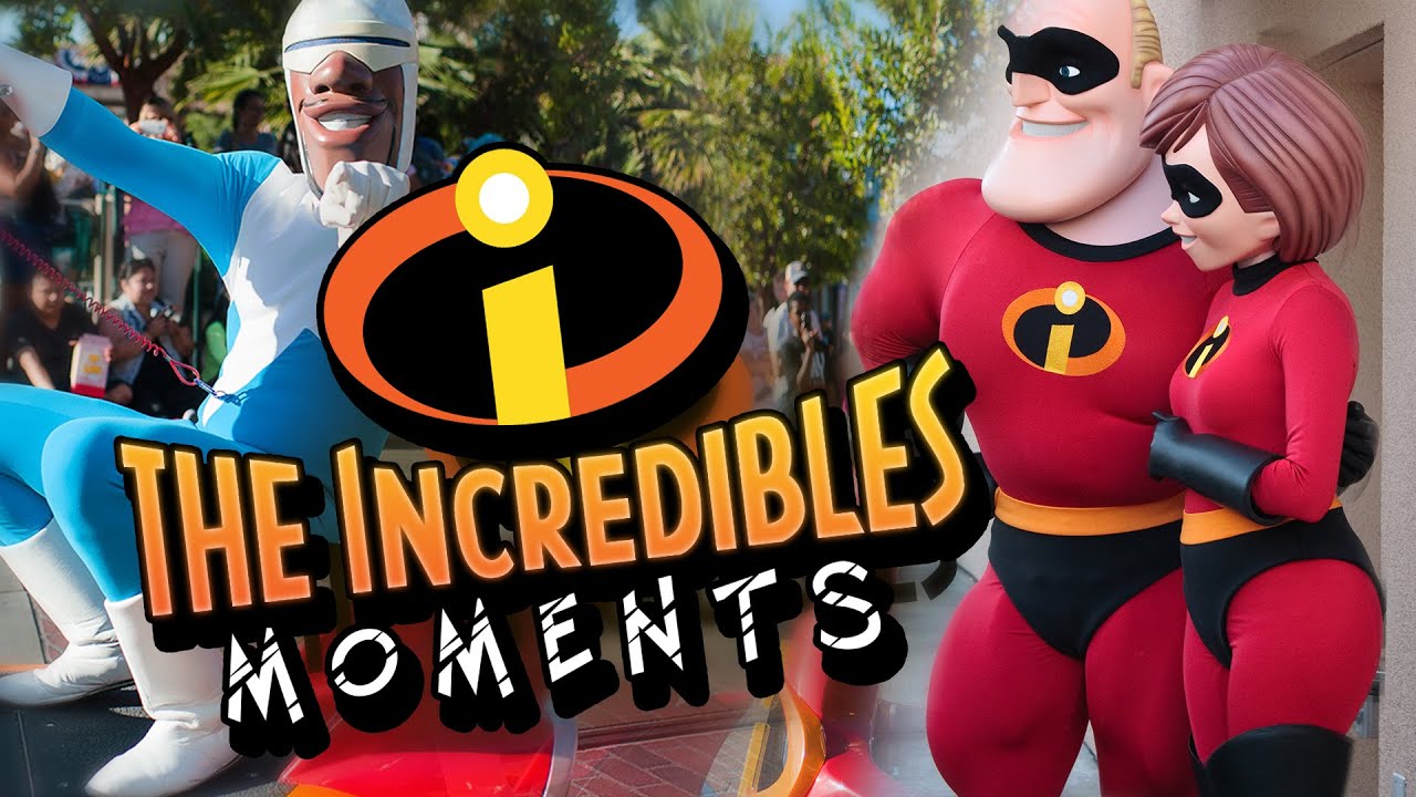 The BEST INCREDIBLES moments/dances at Disneyland/Disney World!