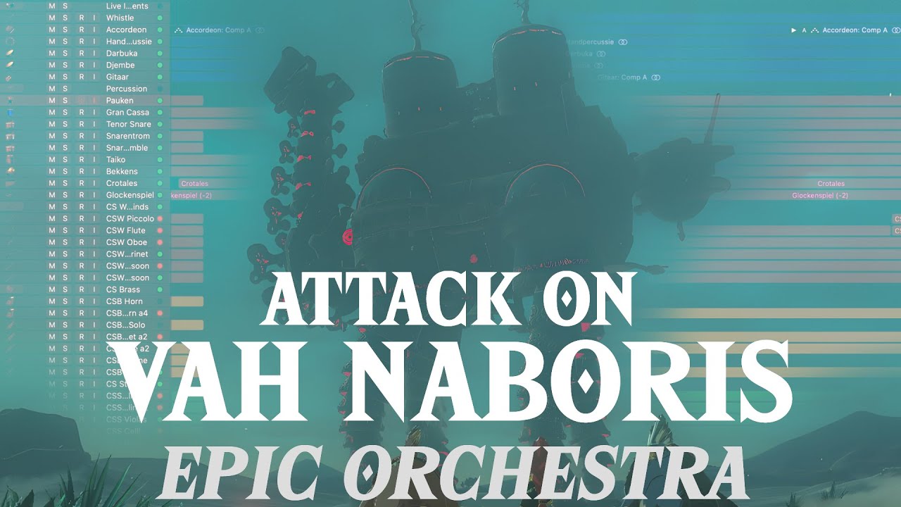Zelda: Breath of the Wild - Attack on Vah Naboris Epic Orchestra Arrangement