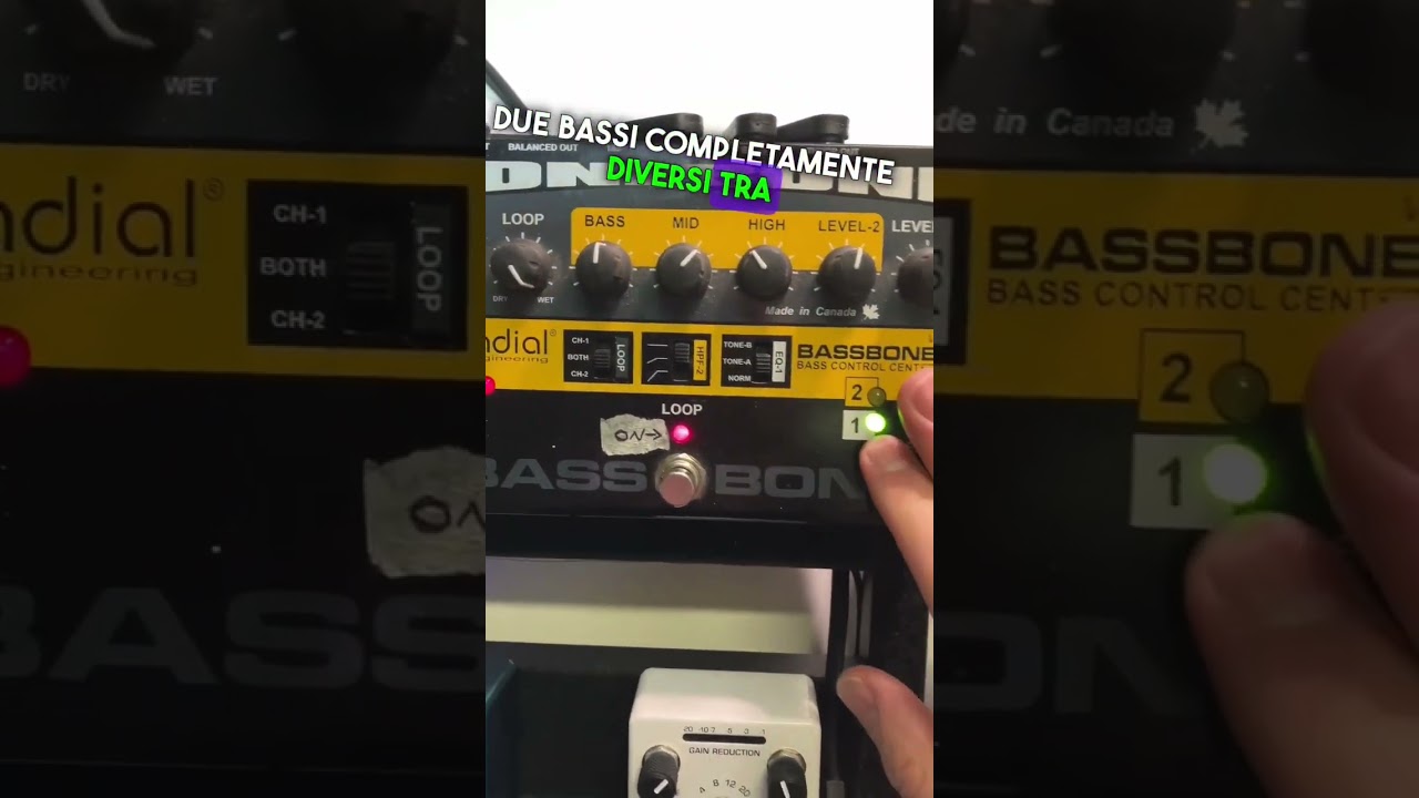 Pedaliera: i miei effetti da concerto #bass #player #bassista #pedali #pedaliera #effetti