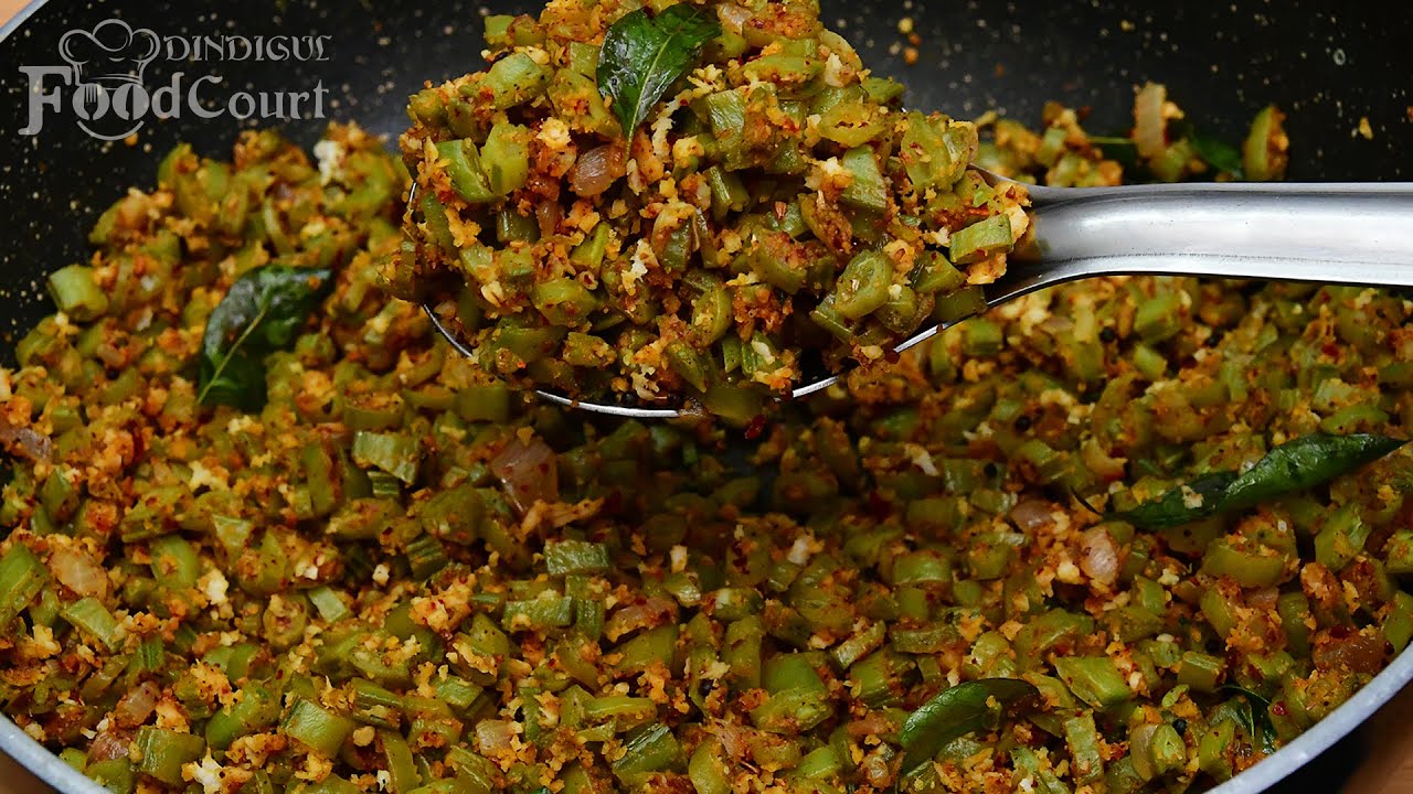 Cluster Beans Poriyal/ Kothavarangai Poriyal