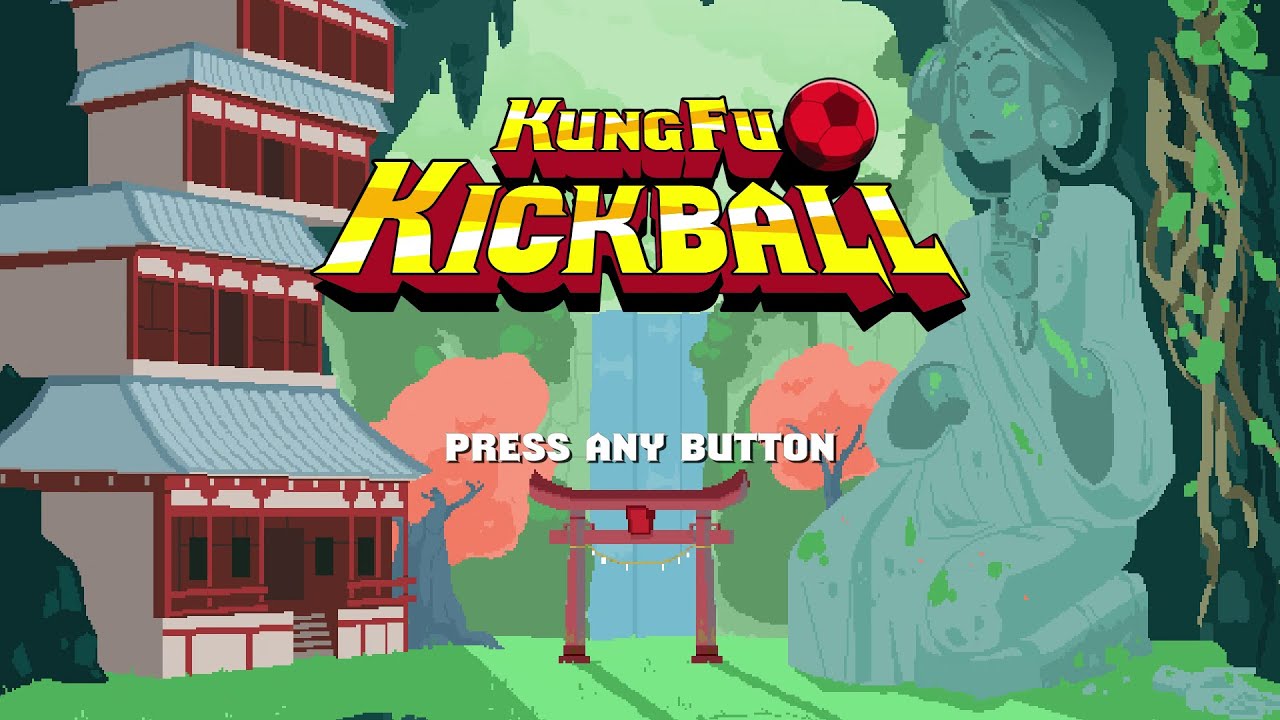 KungFu Kickball gameplay on Nintendo Switch.