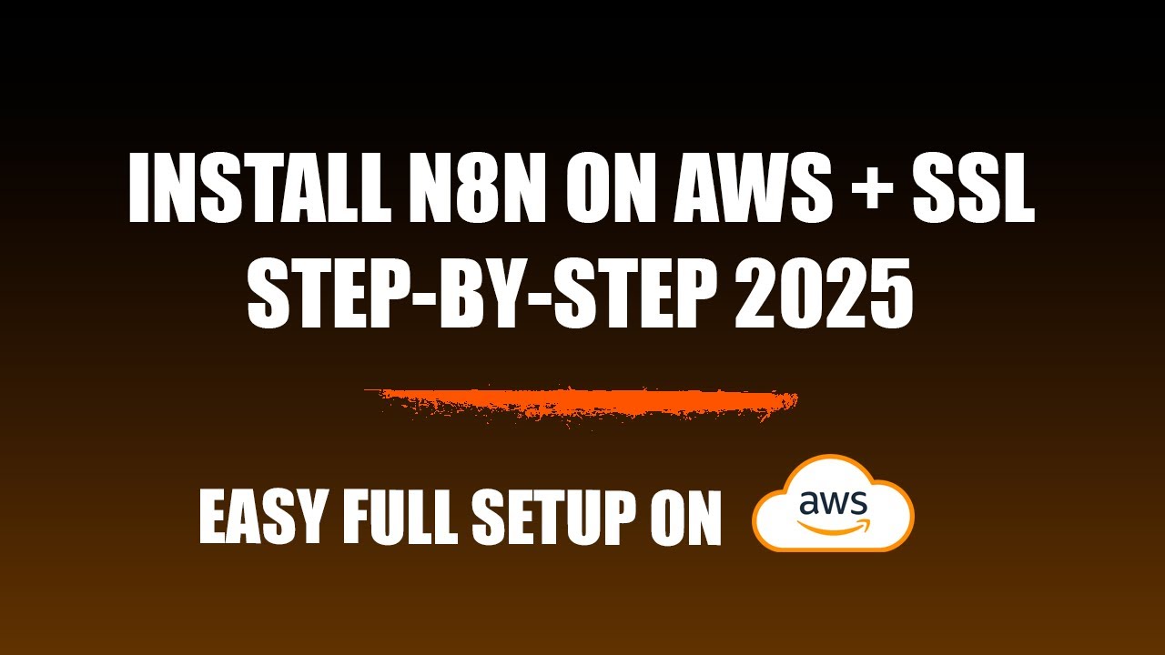 How to Install n8n on AWS EC2 with SSL + Domain (Step-by-Step, 100% Working in 2025)