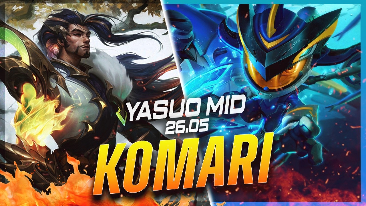 Komari - Yasuo vs Fizz MID Patch 26.5 - Grandmaster Yasuo Gameplay