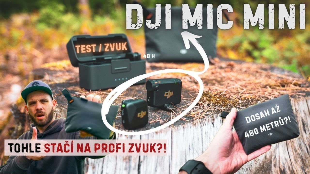 Dji Mic mini v akci/Test zvuku a dosahu/Vyplatí se ?