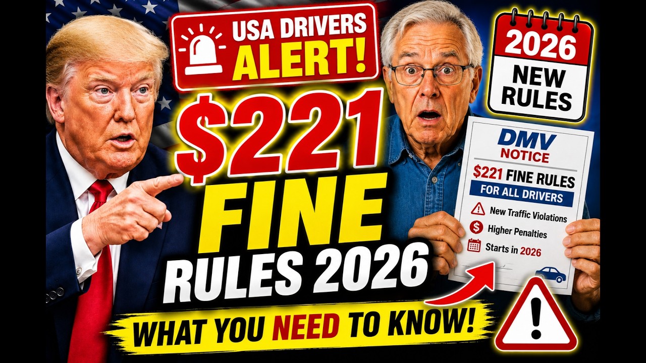 USA Driving 2026: $221 Fine Rules Explained for Drivers &ndash; What You Need to Know