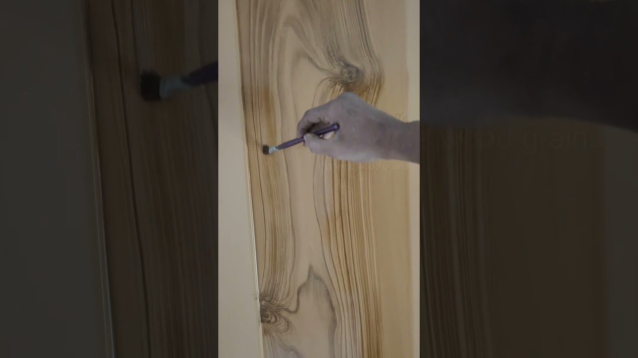 Teak Wood dDesignsing In Door #woodgrains #wood #woodworking #teakwood #shorts