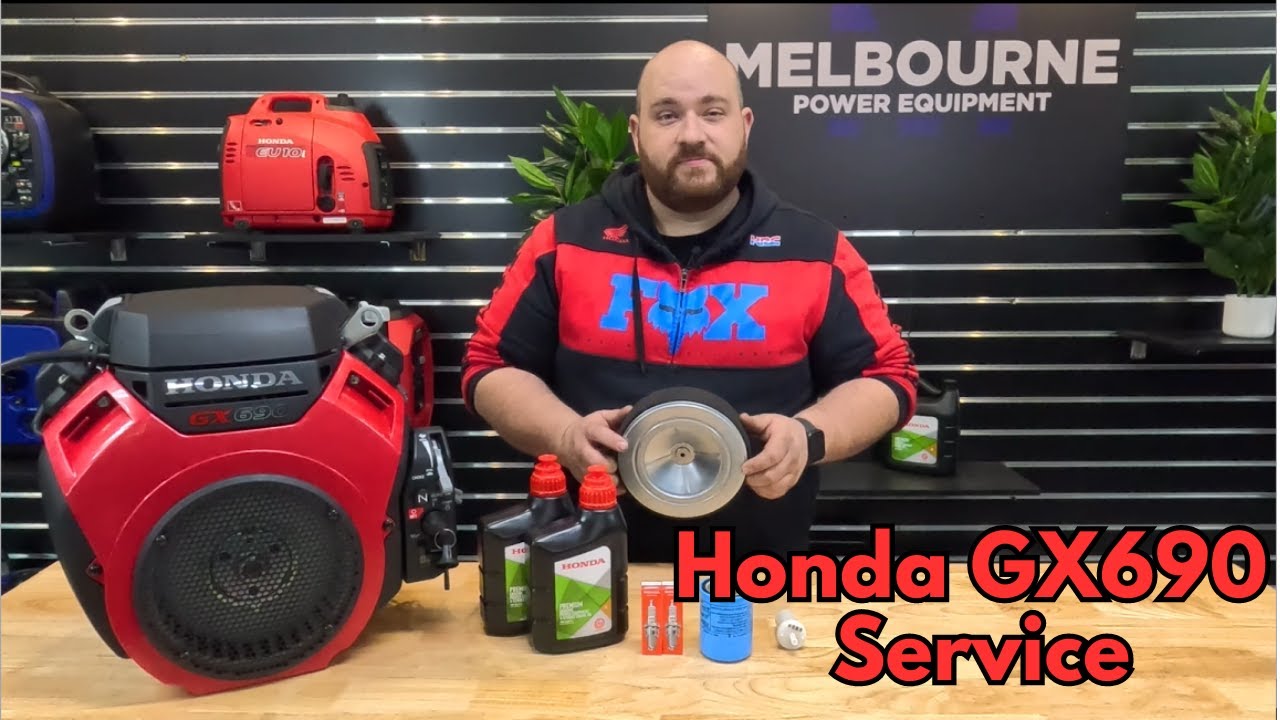Обслуживание двигателя Honda GX690 V-Twin